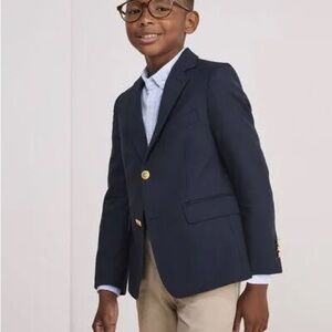 Vineyard Vines Navy Blazer with Gold Nautical Buttons